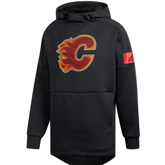 New authentic NHL Calgary Flames hoodie size Large men - Picture 3 of 11